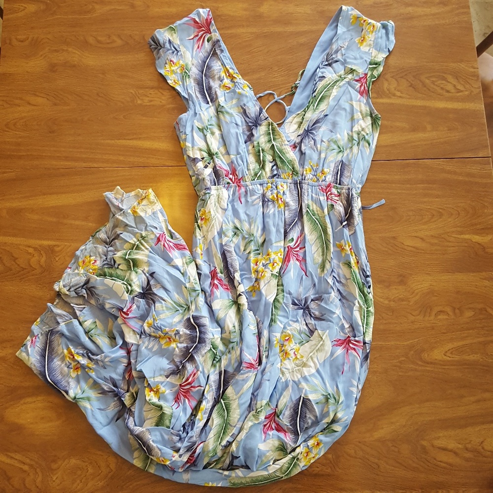 Floral Print Maxi Dress